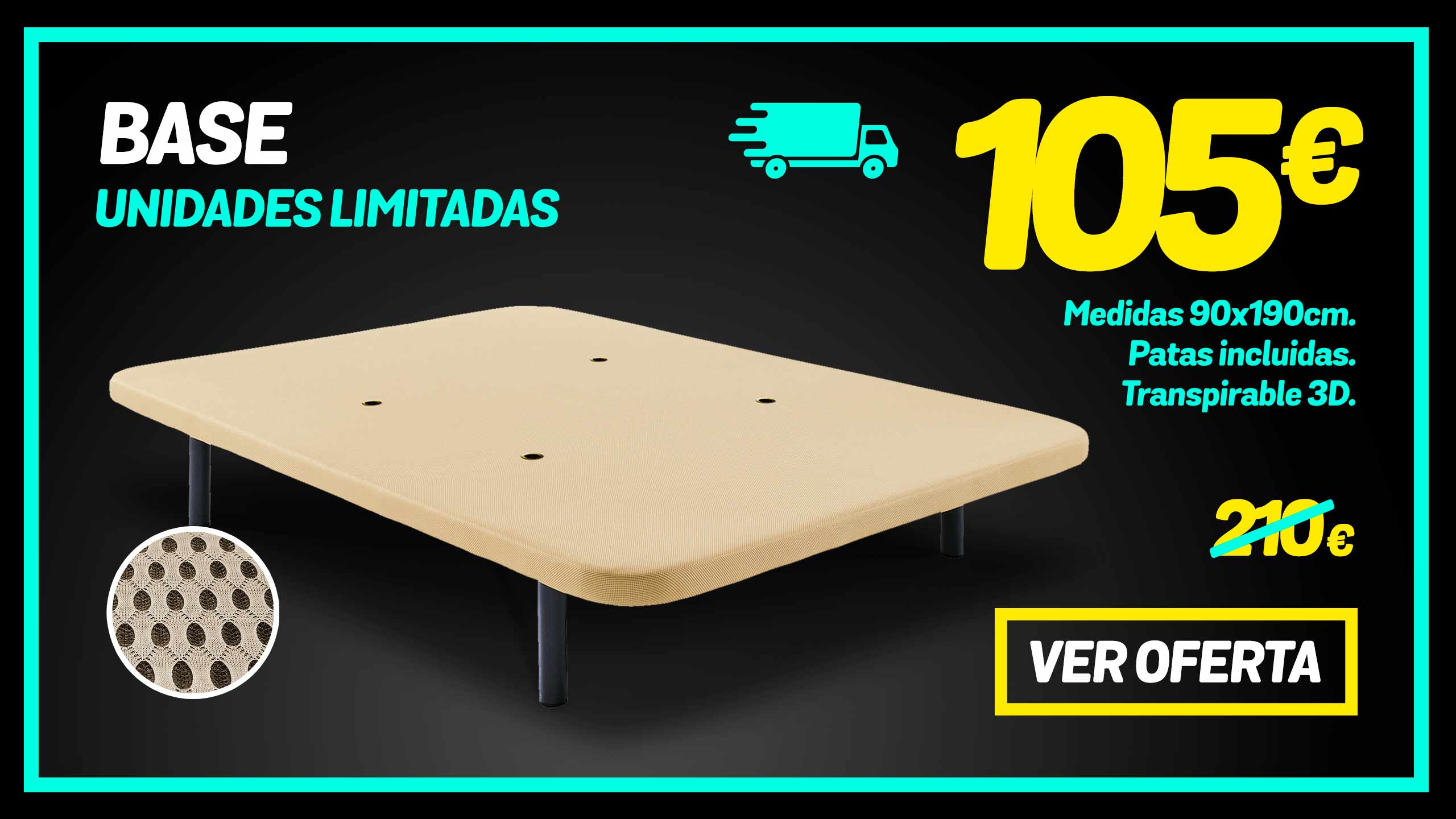 base en oferta online